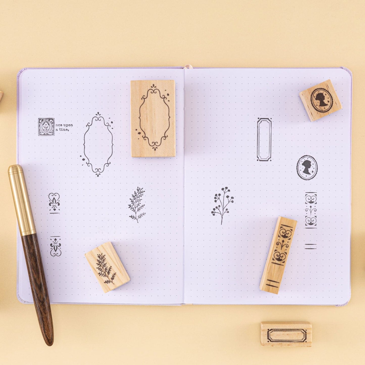 Tsuki ‘Our Stories’ Reading Journal Stamp Set ☾