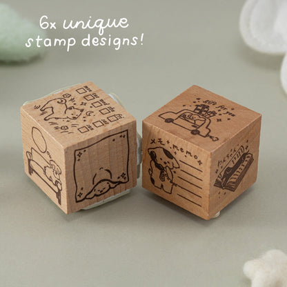 Tsuki ‘Puppy Life’ Travel Notebook Gift Set ☾