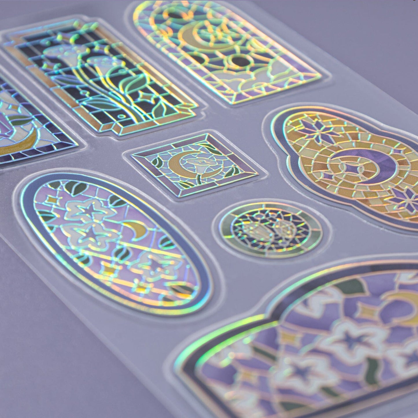 Tsuki ‘Moonflower Magic’ 3D Sticker Set ☾