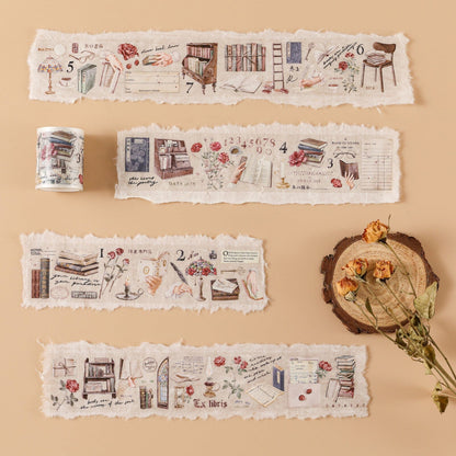 Hinoki - ‘Into the Library’ PET Decorative Tape