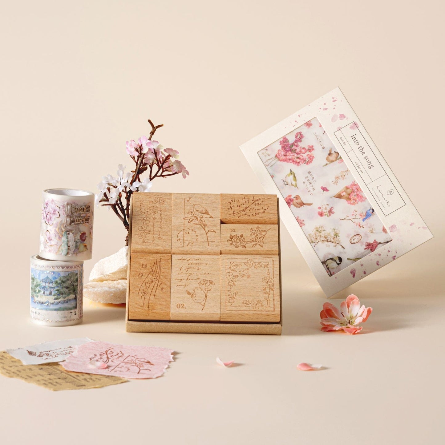 Hinoki - ‘Into the Song' Transfer Sticker Set