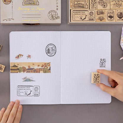 Tsuki ‘Journey in Japan’ Bullet Journal Stamp Set ☾