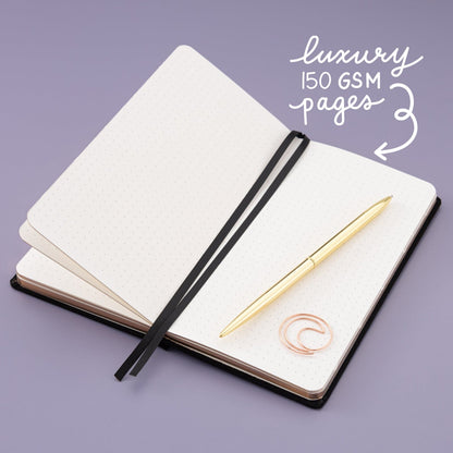 Tsuki ‘Moonlit Whisper’ Limited Edition Luxury Travel Notebook  ☾