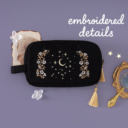 Tsuki ‘Moonflower Magic’ Travel Pen Pouch ☾