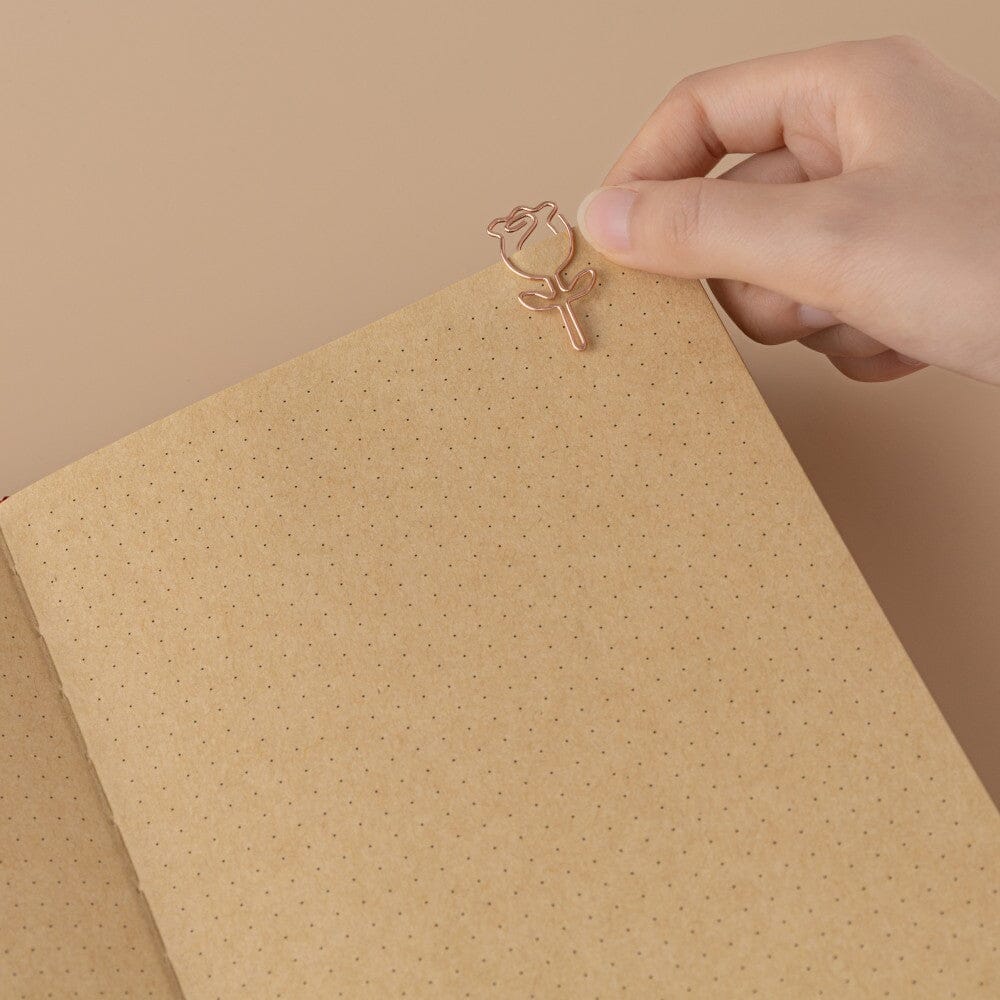 Tsuki ‘Vintage Rose’ Kraft Paper Limited Edition Bullet Journals ☾