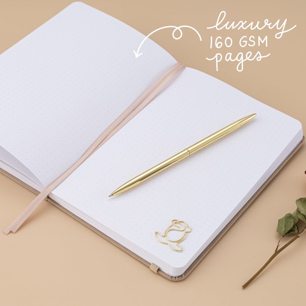 Tsuki ‘Vintage Rose’ Pressed Petal Limited Edition Bullet Journal ☾