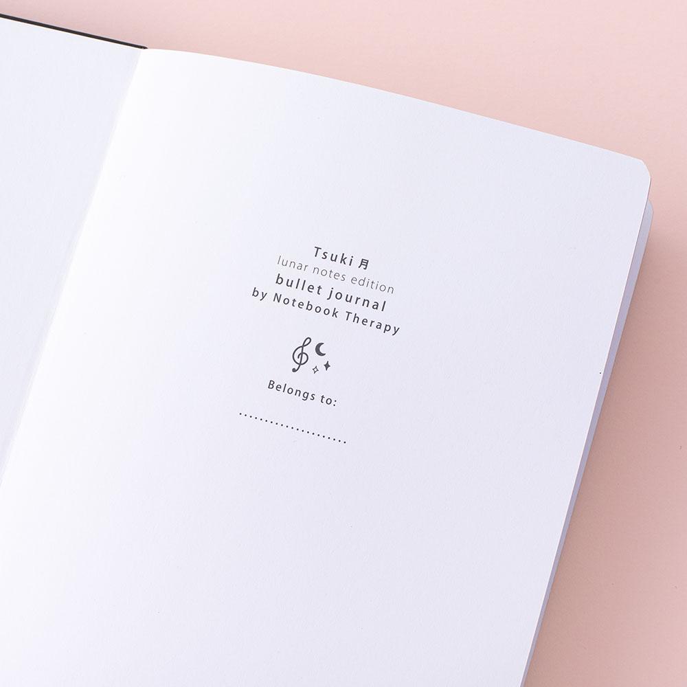 Tsuki 'Lunar Notes' Limited Edition Bullet Journal ☾