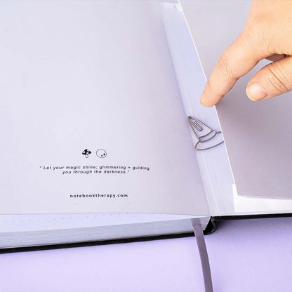 Tsuki ‘Crystal Nights’ Limited Edition Luxury Bullet Journal ☾ @MilkTuArt Collab!