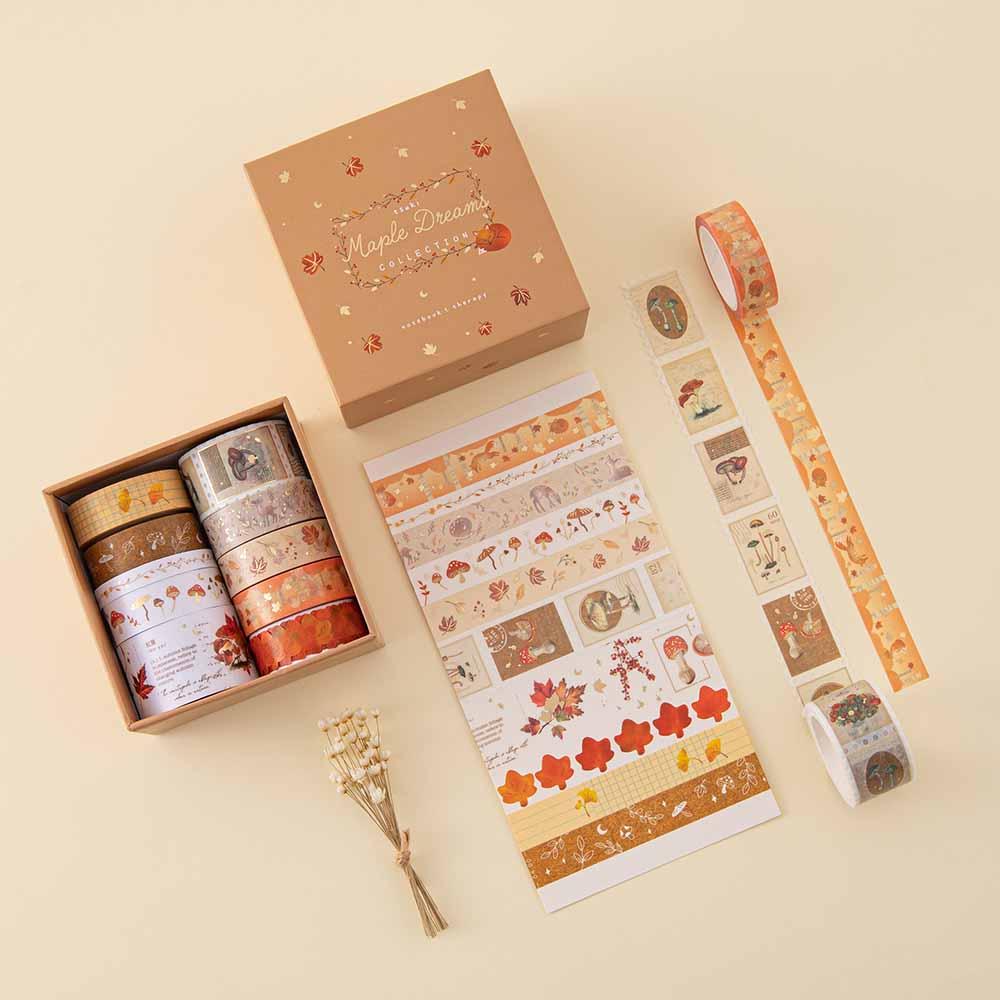 Tsuki ‘Maple Dreams’ Washi Tape Set ☾