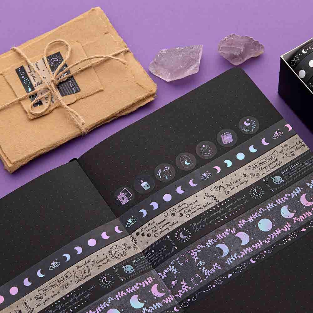 Tsuki ‘Moonlit Spells’ Washi Tapes Set ☾