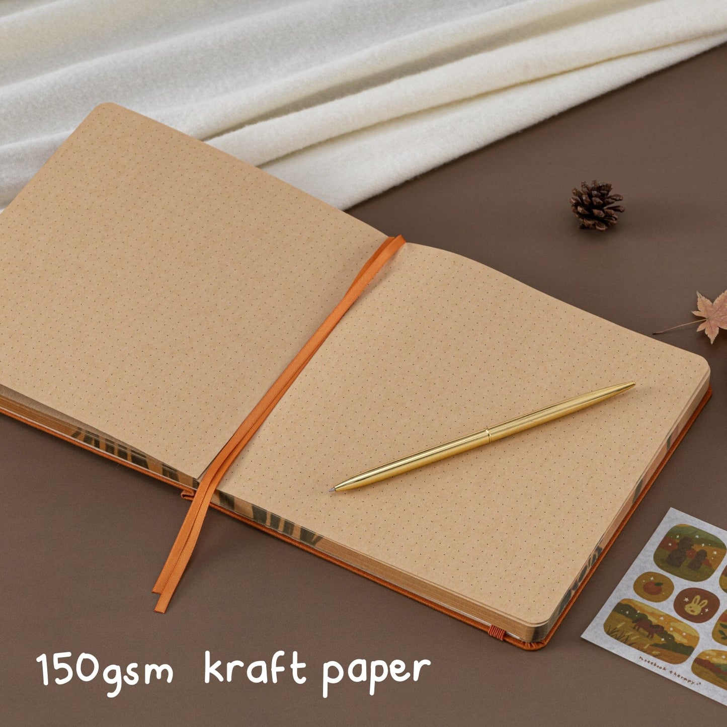 Tsuki Four Seasons: Autumn Collector’s Edition 2025 Square Bullet Journal ☾