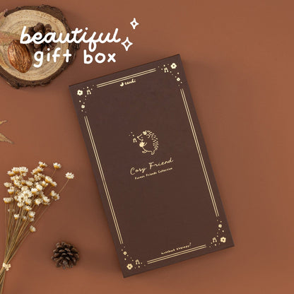 Tsuki ‘Cozy Friends’ Luxury Travel Notebook ☾