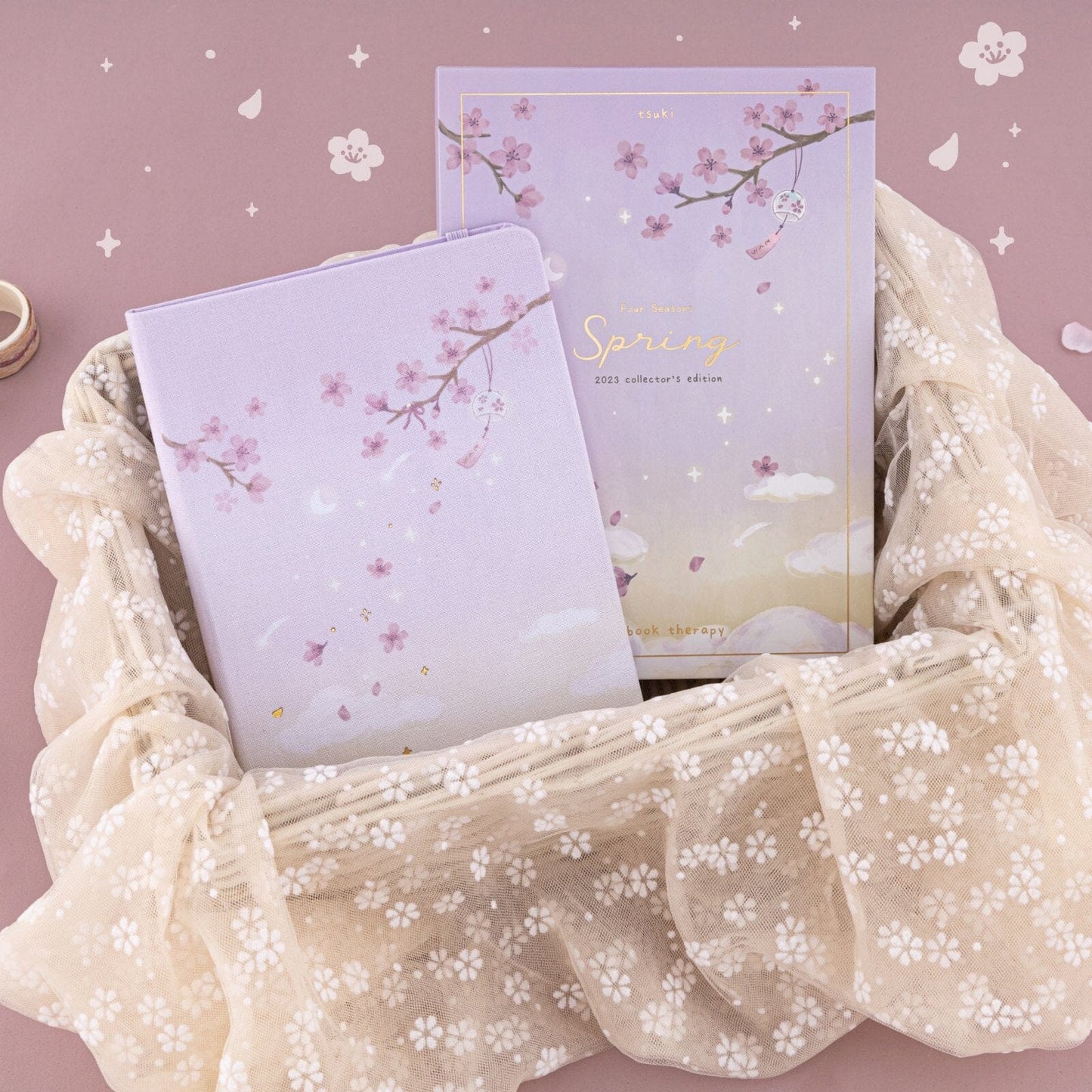 Tsuki Four Seasons: Spring Collector’s Edition 2023 Bullet Journal ☾