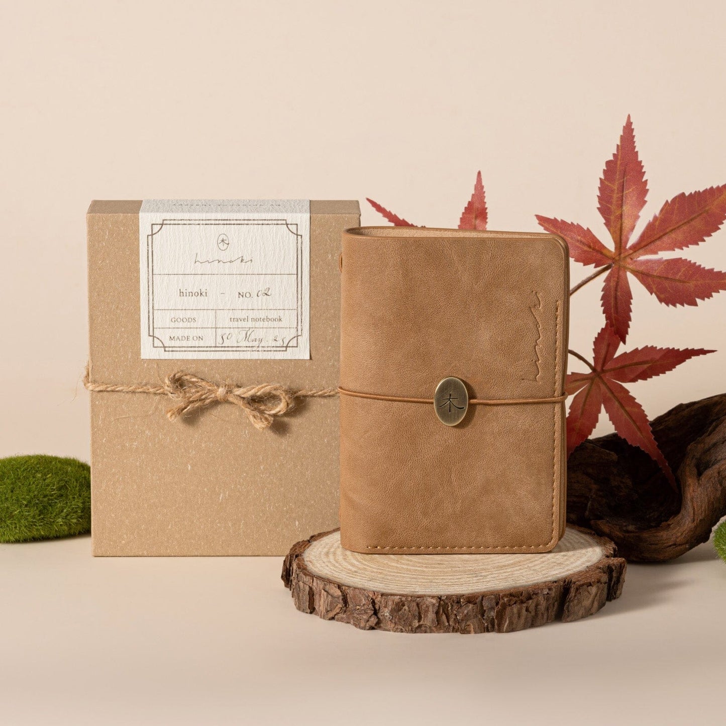 Hinoki - No.02 Passport Size Travel Notebook