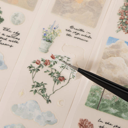 Hinoki - ‘Into the Sky’ PET Decorative Tape Set