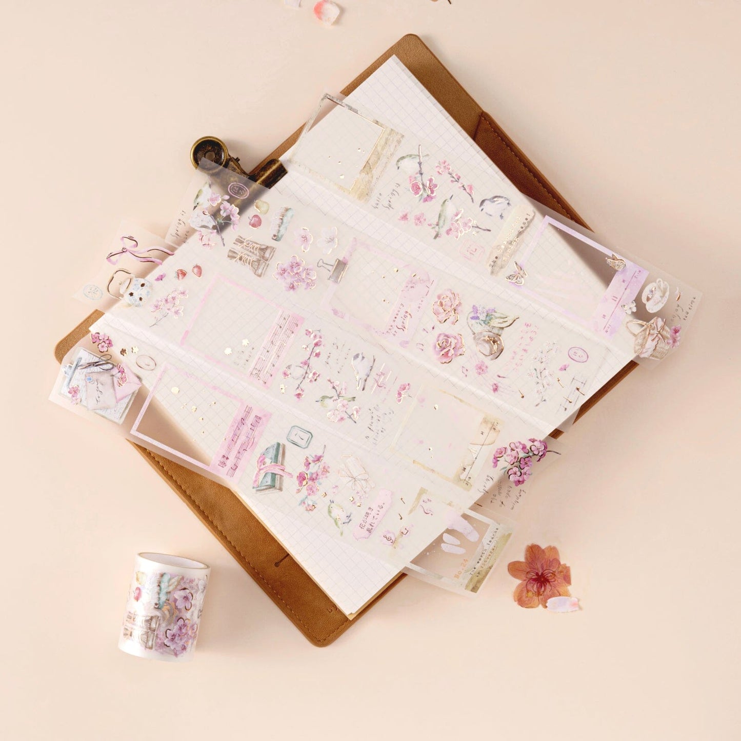 Hinoki - ‘Into the Song’ Decorative PET Tape Set