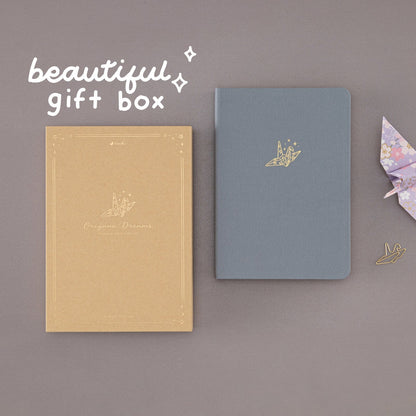 Tsuki ‘Origami Dreams’ Kraft Paper A5 Bullet Journal ☾