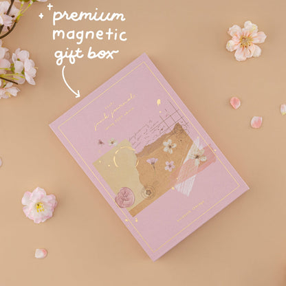 Tsuki Junk Journal Pink Spring Edition Notebook