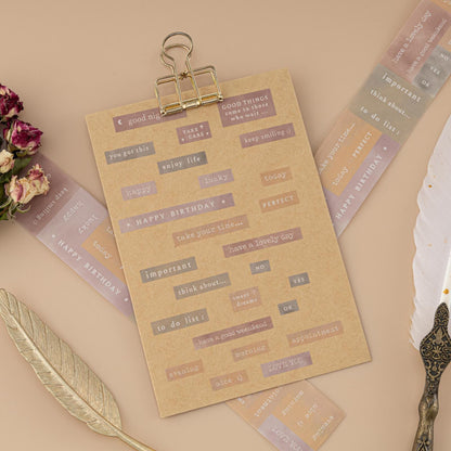 Tsuki ‘Lace Dreams’ Washi Tape Set ☾