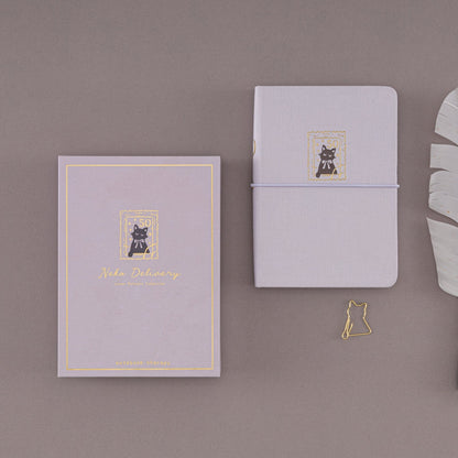 Tsuki ‘Neko Delivery’ A6 Travel Notebook ☾
