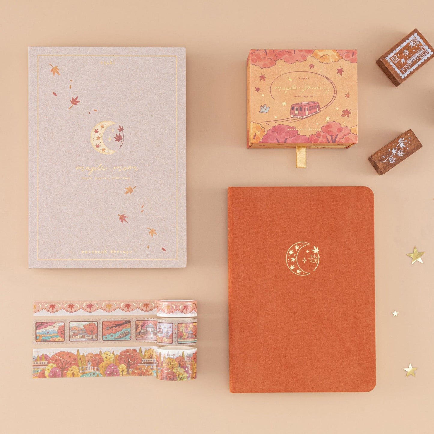 Tsuki ‘Maple Moon’ Limited Edition Bullet Journal ☾