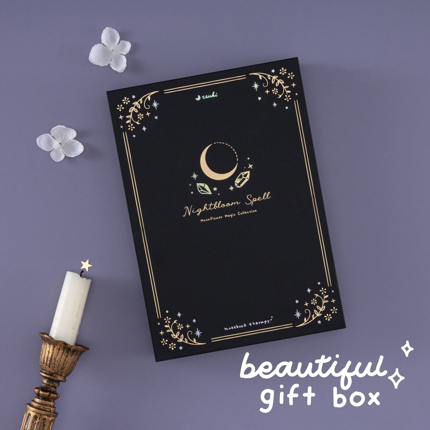 Tsuki ‘Nightbloom Spell’ Limited Edition Bullet Journal ☾