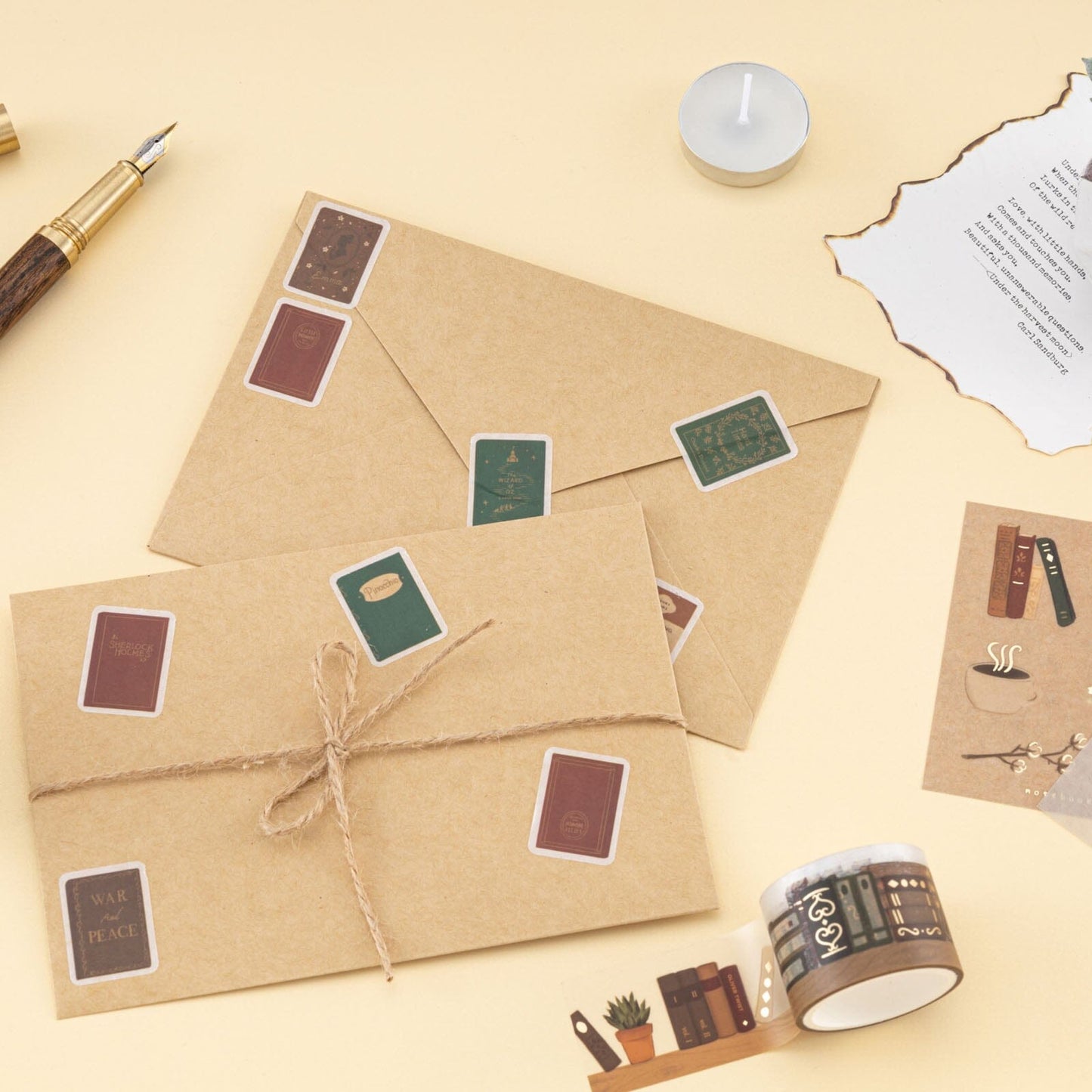 Tsuki ‘Our Stories’ Washi Tape Set ☾