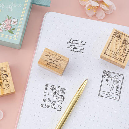 Tsuki ‘Sakura Days’ Bullet Journal Stamp Set ☾