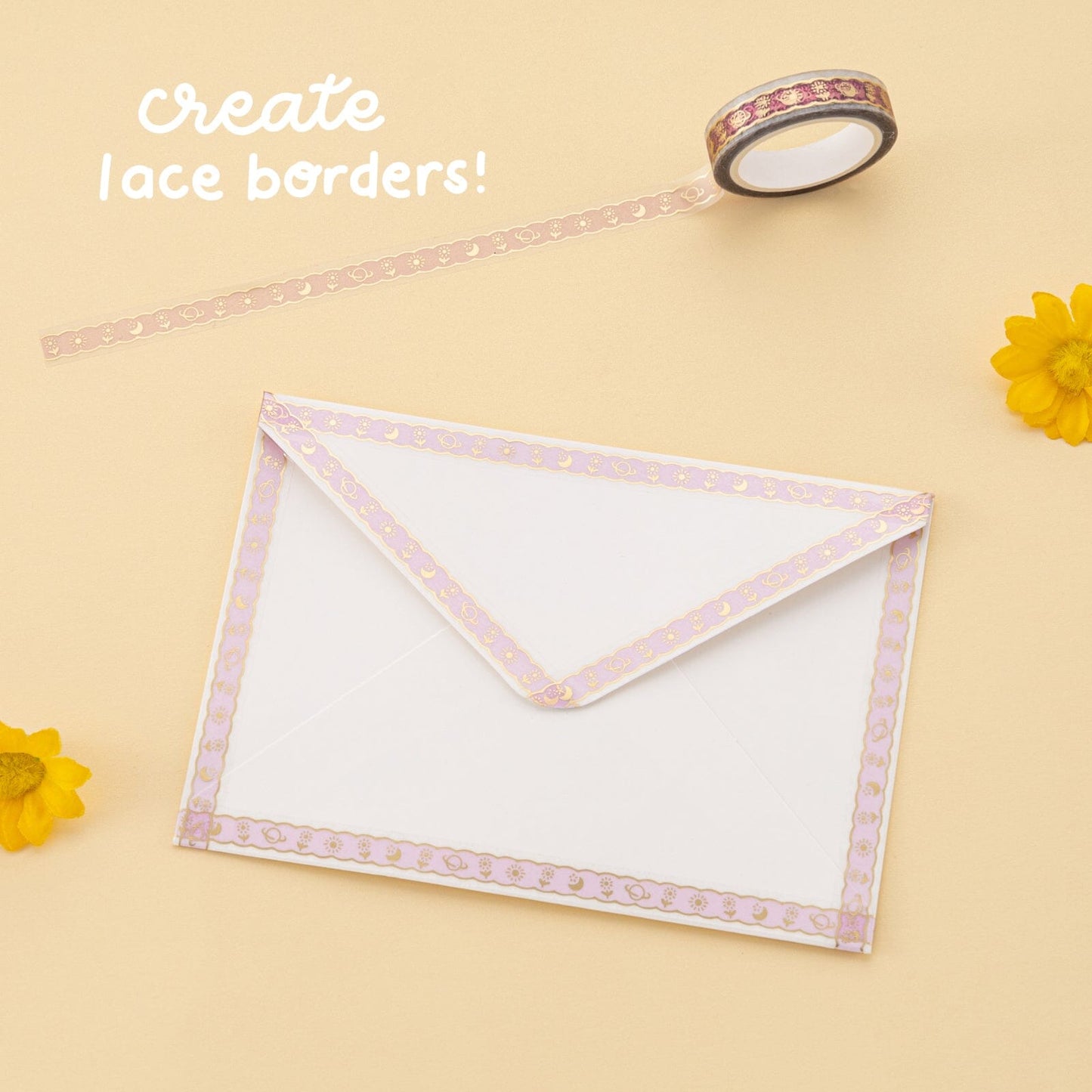 Tsuki ‘Summer Moonflower’ Washi Tape Set ☾