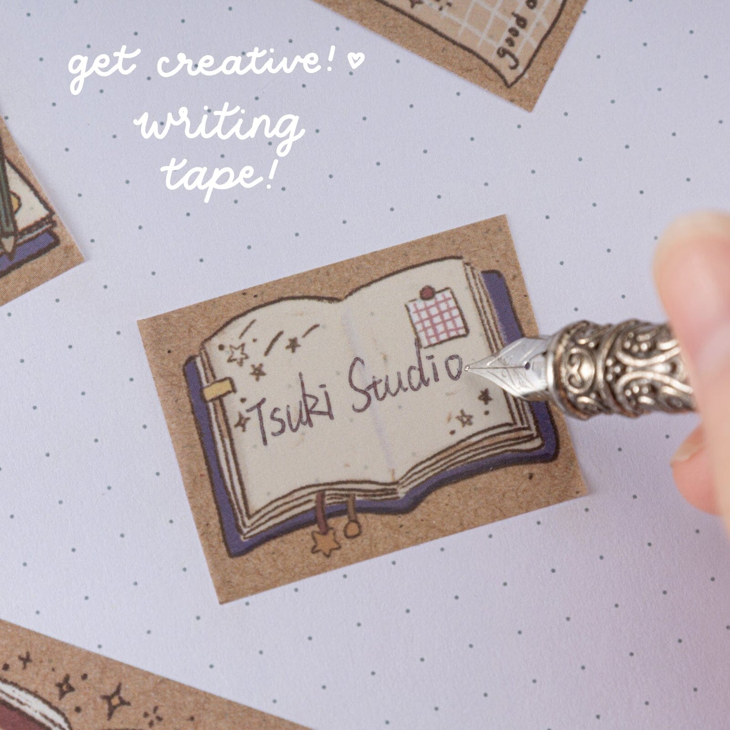 Tsuki ‘Tsuki Studio’ Washi Tape Set ☾