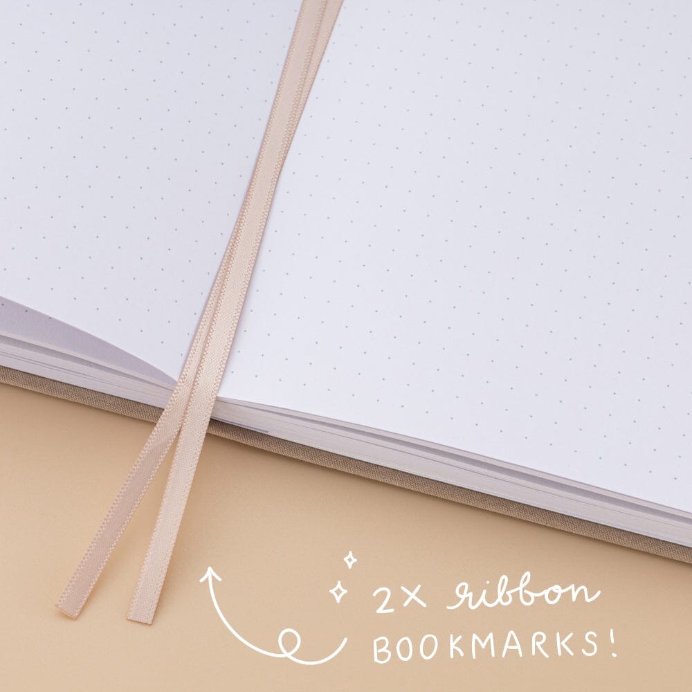 Tsuki ‘Vintage Rose’ Pressed Petal Limited Edition Bullet Journal ☾