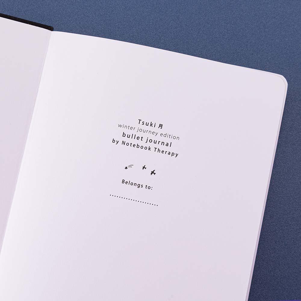 Tsuki ‘Winter Journey’ Limited Edition Bullet Journal ☾