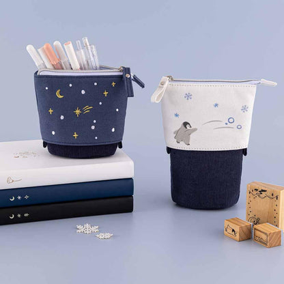 Tsuki ‘Dreams of Snow’ Pop-Up Pencil Case ☾