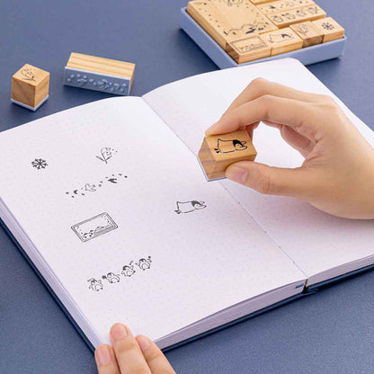 Tsuki ‘Dreams of Snow’ Bullet Journal Stamp Set ☾