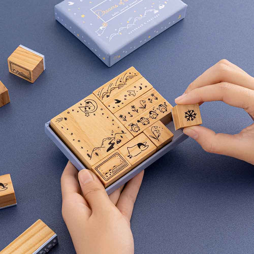 Tsuki ‘Dreams of Snow’ Bullet Journal Stamp Set ☾