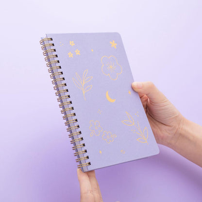 Tsuki 'Floral' Limited Edition Ring Bound Bullet Journal ☾