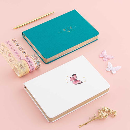 Tsuki Cloud White ‘Flutter + Dream’ Limited Edition Bullet Journal by Notebook Therapy x Pelinkan ☾