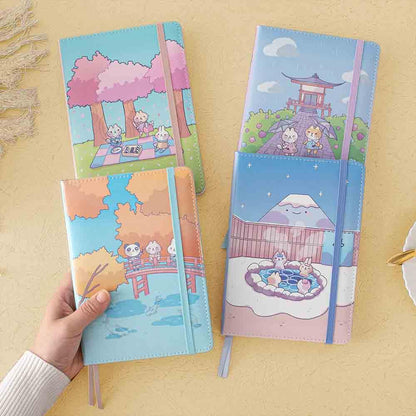 Tsuki ‘Four Seasons: Autumn Edition’ Bullet Journal ☾ @milkkoyo x NotebookTherapy