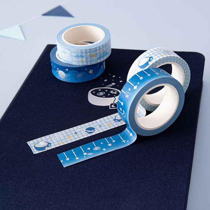 Tsuki ‘Cup of Galaxy’ Holographic Washi Tape Set ☾