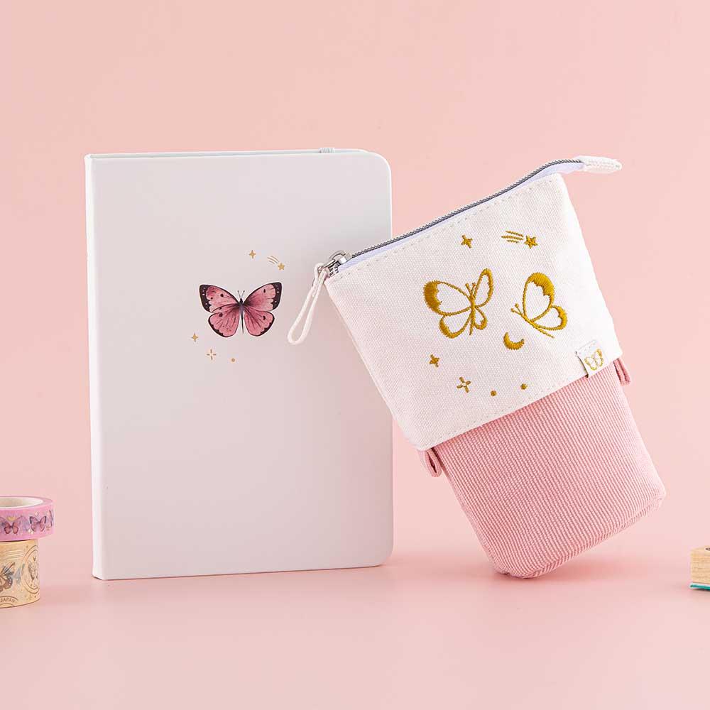 Tsuki ‘Flutter + Dream’ Pop-Up Pencil Case by Notebook Therapy x Pelinkan ☾