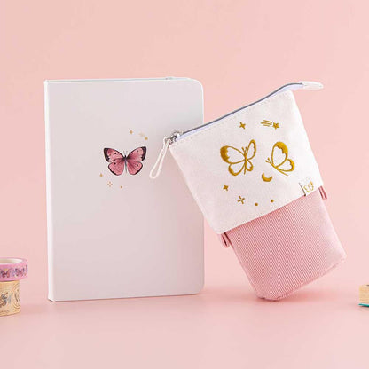 Tsuki ‘Flutter + Dream’ Pop-Up Pencil Case by Notebook Therapy x Pelinkan ☾