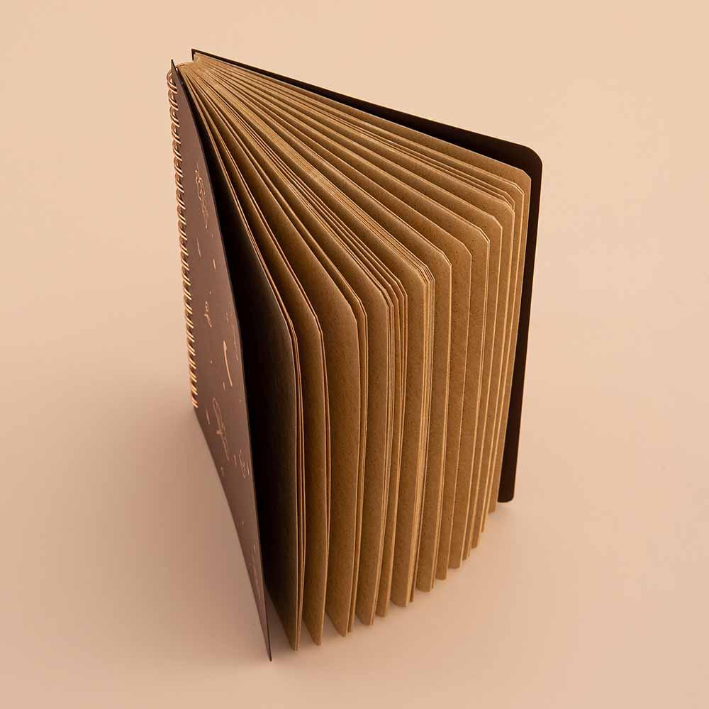 Tsuki ‘Maple Dreams’ Kraft Paper Ringbound Bullet Journal ☾