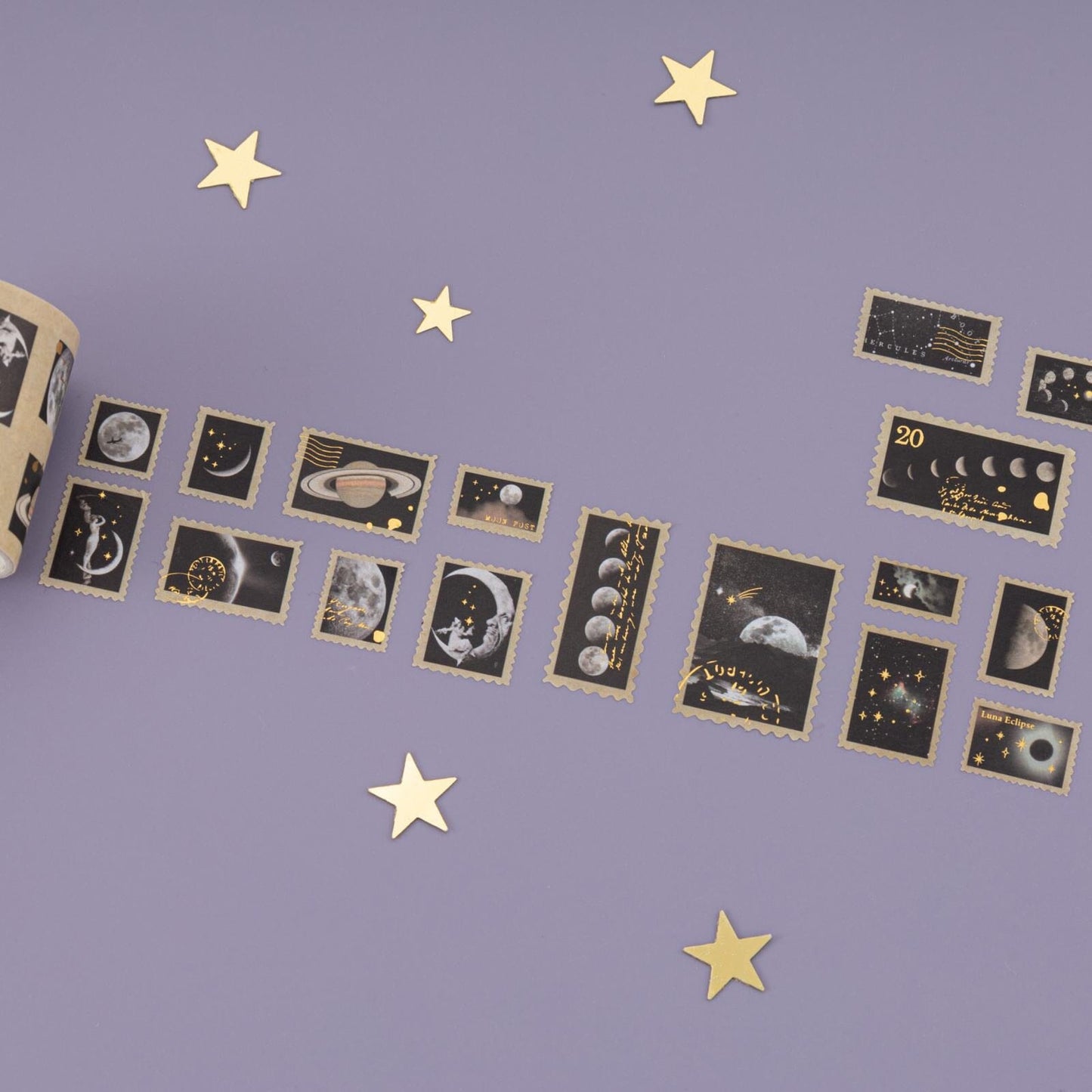 Tsuki ‘Lunar Mystery’ Washi Tape Set ☾