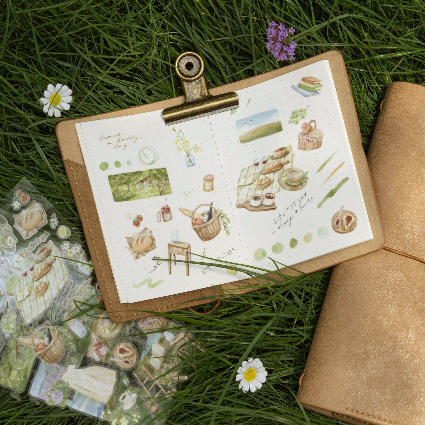 Hinoki - ‘Into the Meadow’ Sticker Set