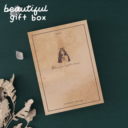 Tsuki ‘Summer Witch’ Limited Edition Glitter Linen Bullet Journal ☾