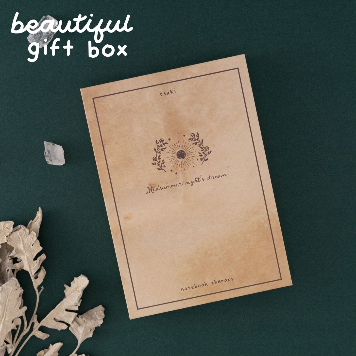 Tsuki ‘Sun Solstice’ Limited Edition Luxury Bullet Journal ☾