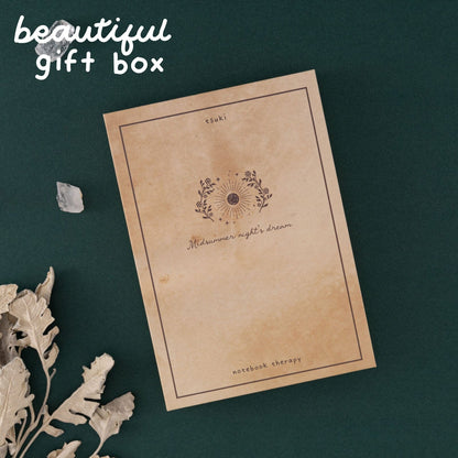 Tsuki ‘Sun Solstice’ Limited Edition Luxury Bullet Journal ☾