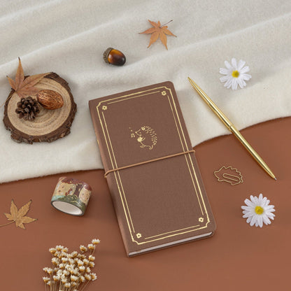 Tsuki ‘Cozy Friends’ Luxury Travel Notebook ☾