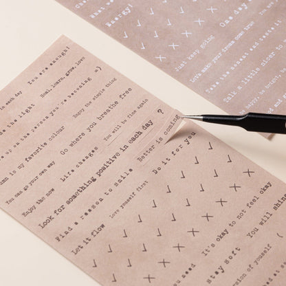 Hinoki - ‘Into the Fall’ Mixed Insert + Sticker Set