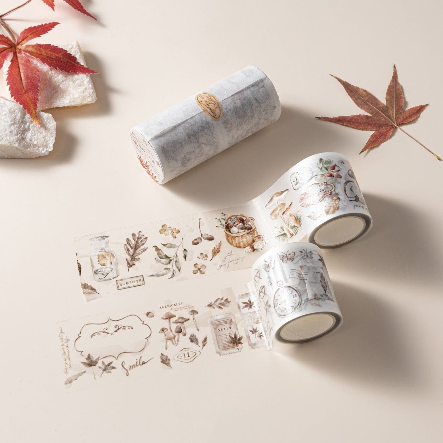 Hinoki - ‘Into the Fall’ Decorative PET Tape Set